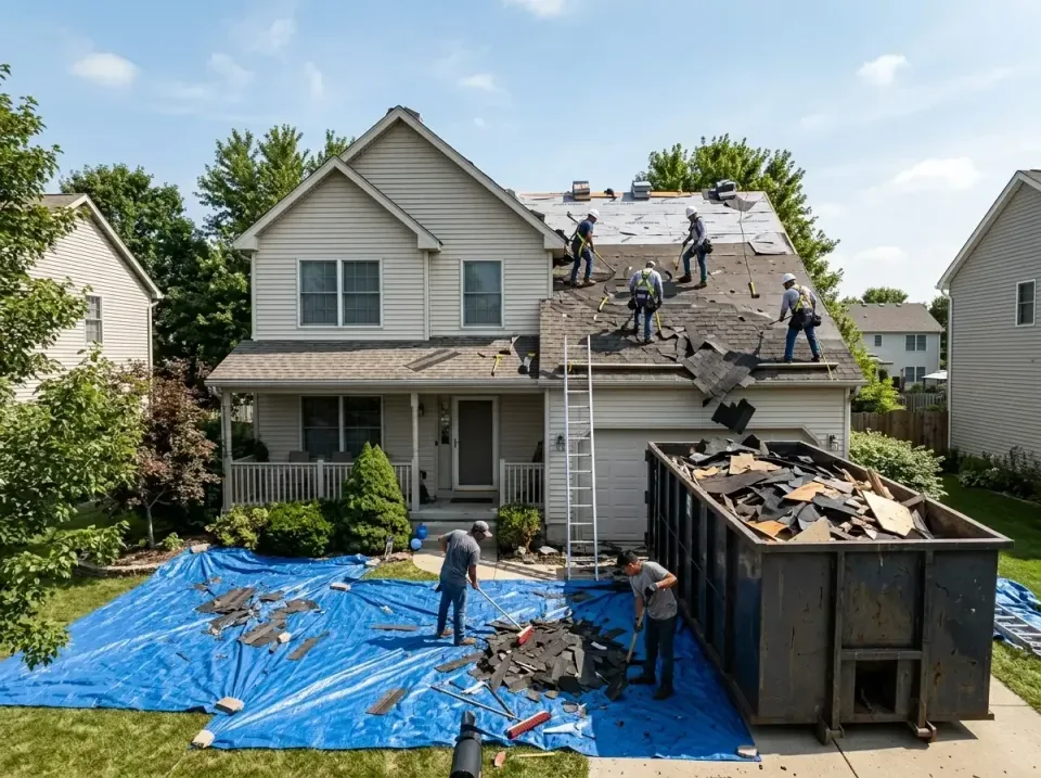 roof-replacement-debris-remova-004 — frequently asked questions, Cheapest Dumpster Rentals in Mansfield, TX